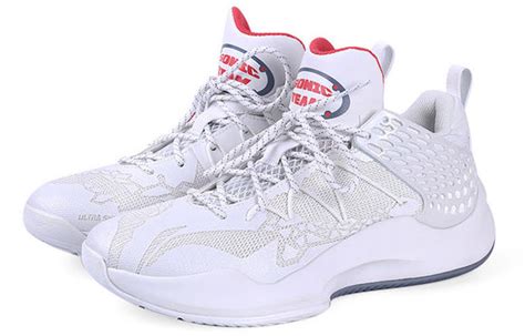 Li Ning Sonic 8 Team Mid White Abpq011 4 Kicks Crew