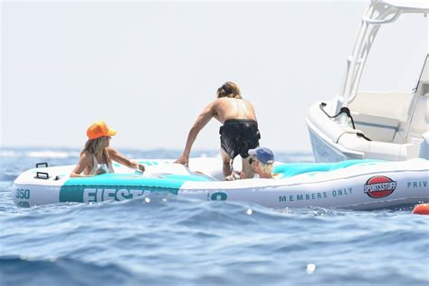 Heidi Klum With Leni Klum Soak On A Luxury Yacht In Capri 78 Gotceleb