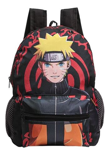 Mochila Nuvem Naruto Akatsuki Escolar Juvenil De Costas Mebuscar Brasil