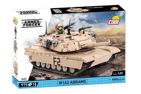 COBI Klemmbausteine M1A2 Abrams Panzer 975 Teile