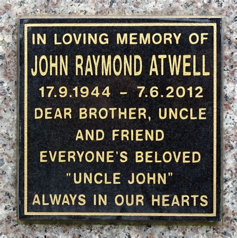 John Raymond Atwell Find A Grave Memorial