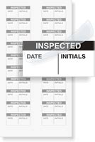 ½ x 1 Mini Calibration Label SKU QC 179 SL100