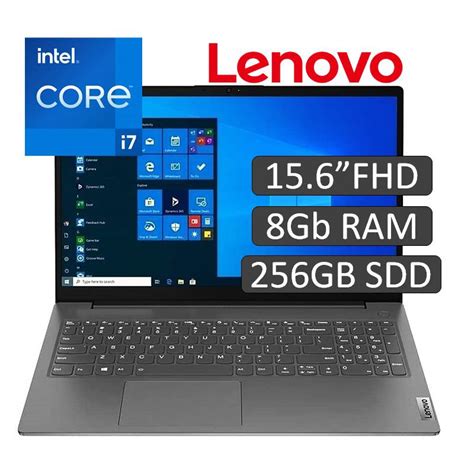 Laptop Lenovo V15 G2 Itl I7 1165g7 8gb Ram Disco 256gb Ssd Pantalla 156