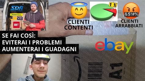 Come Spedire Su Ebay Miei Trucchi Per Preparare Un Pacco Youtube