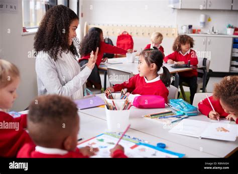 Kindergarten classroom hi-res stock photography and images - Alamy