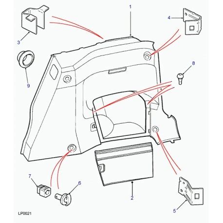 Commander Support Freelander 1 LAND ROVER AWR5033 Pas Cher Sur RLD Autos