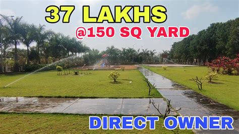 Lakhs Direct Owner Sq Yard Plot For Sale Hyderabad Elip Property