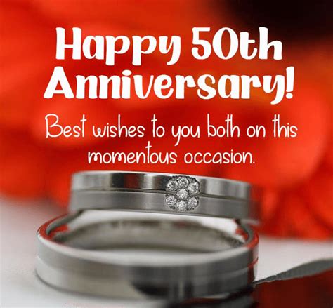 50th Wedding Anniversary Wishes - Quotes, Messages, Images, Cards And ...