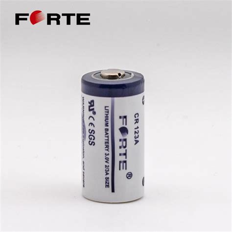 Non Rechargeable 2 3A Battery Primary 3 0V Cr123A Spriral Type Li Mno2