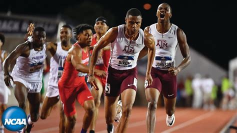 Texas Aandm Men Win 4x400 Relay At 2019 Ncaa Track And Field Championship