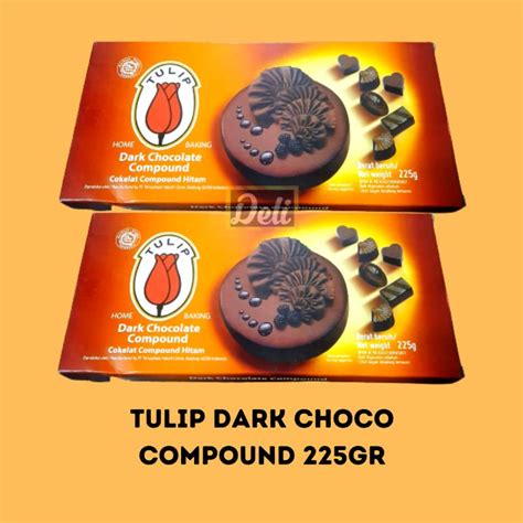 Jual Tulip Dark Chocolate Compound Gr Compound Dark Choco Gr Dcc