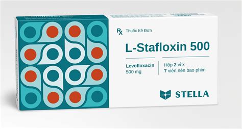 L Stafloxin Levofloxacin 500mg Stella H 14v