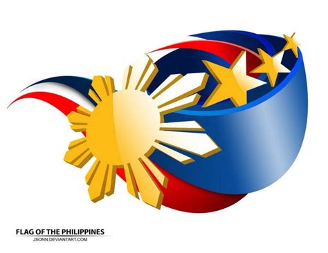 philippine flag  stars  sun philippines flag design ideas