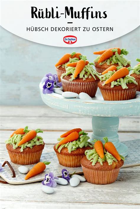 Rübli Muffins Rezept Dr Oetker Rezept Möhren muffins Rübli