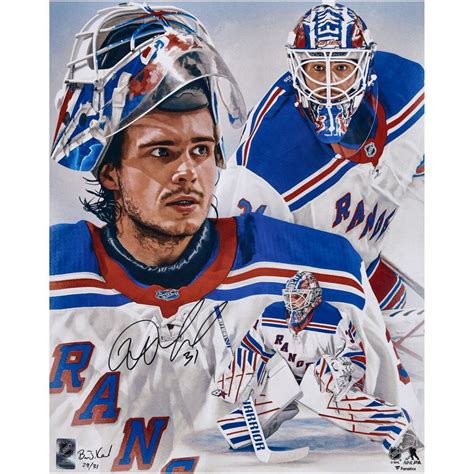 Fanatics Authentic Igor Shesterkin New York Rangers Autographed 16 X