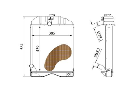 Mf Massey Ferguson Radiator Clancy Radiators