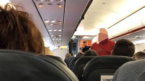 Police Forced To Remove Abusive Passengers From Easyjet Plane At