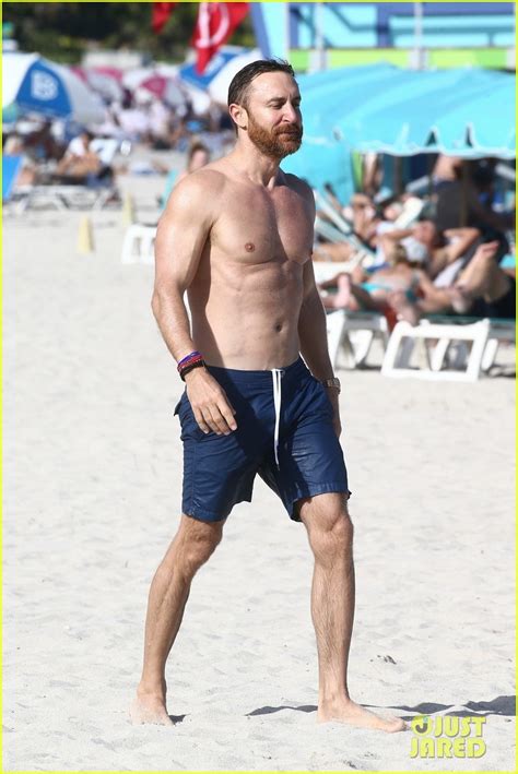 Dj David Guetta Bares Ripped Beach Body At 51 Photo 4185328 Bikini