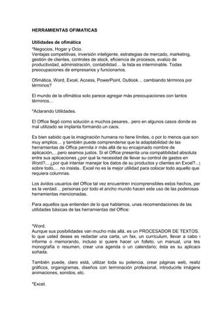 Herramientas Ofimaticas Pdf