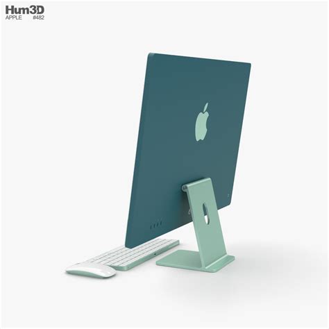 Apple iMac 24-inch 2021 Green 3D-Modell - Elektronik on Hum3D