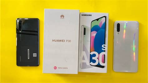 Samsung Galaxy A30s Vs Huawei P30 Youtube