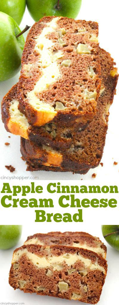 Apple Cinnamon Cream Cheese Bread CincyShopper