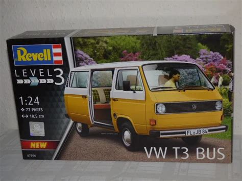 REVELL VW T3 Bus Bulli Revell Modellbausatz im Maßstab 1 24