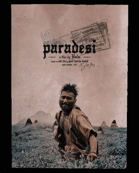 Paradesi Tamil Movie Poster