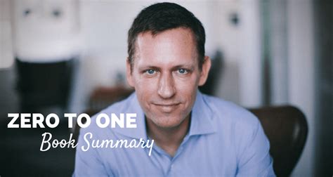 Zero to One | PDF Book Summary | By Peter Thiel