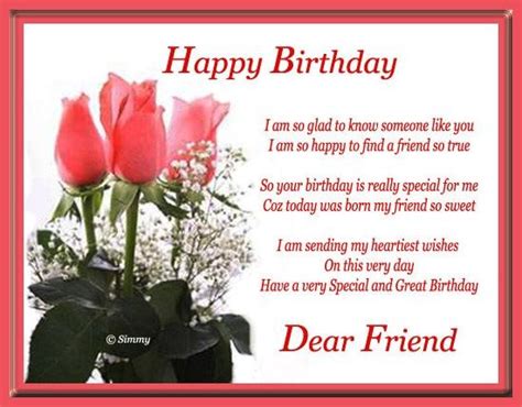 Happy Birthday Dear Friend Pictures Photos And Images For Facebook