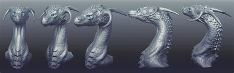 3d Dragon Sculpt By Chromamancer On Deviantart