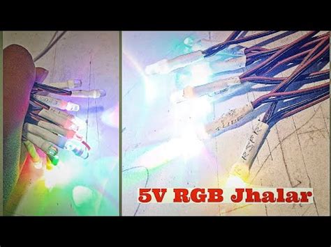 How To Make Amazing RGB Jhalar At Home Best Diwali Decoration Idea