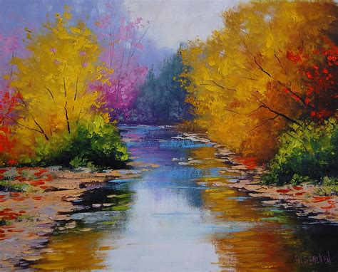 Fall Colors Painting by Graham Gercken