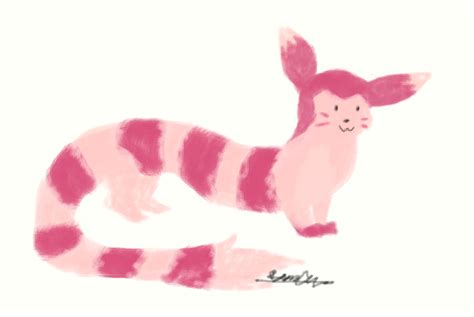 Shiny Furret by Miscomunication on DeviantArt