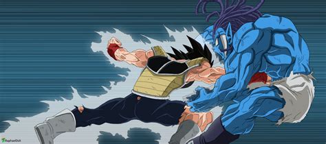 Bardock vs Gas -Dragon Ball Super 83- by RaphaelDslt on DeviantArt