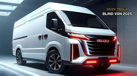 Isuzu Traga Blind Van Revealed A New Competitor In The Blind Van