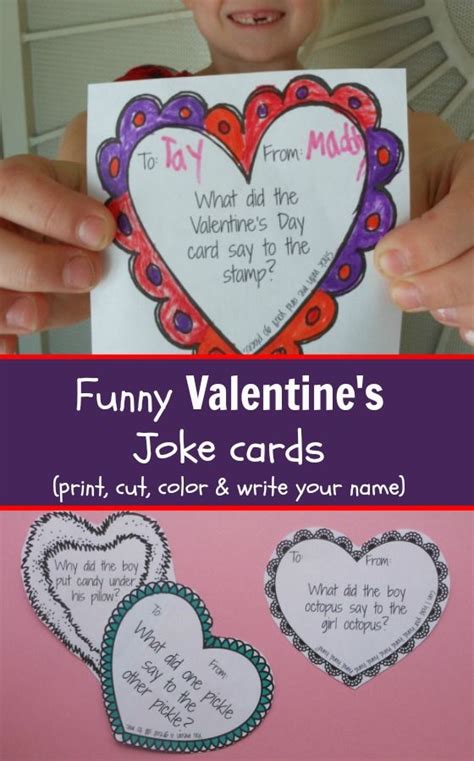 53 Valentine Jokes and Riddles for Kids | PRINTABLE | Valentinstag ...