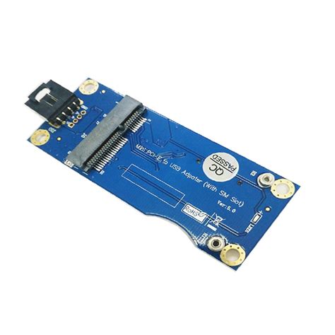 Mini Pci E To Usb Adapter With Sim Card Slot For Wwan Lte Module