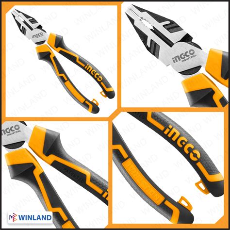 Ingco By Winland High Leverage Combination Pliers Inch Hhcp