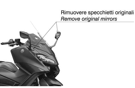 Rizoma BSS100 Specchio Mirror Stealth User Manual