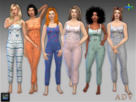 Sleepwear From Arte Della Vita • Sims 4 Downloads