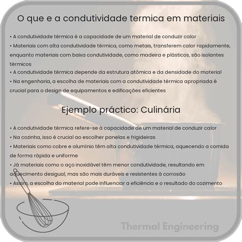 O Que é a Condutividade Térmica em Materiais?