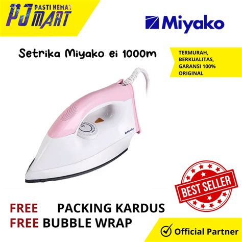 Jual Setrikas Miyako Ei M Setrika Miyako Setrika Listrik Miyako