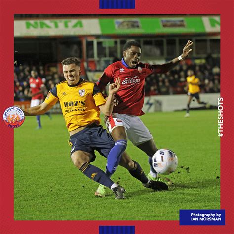 Match Snaps Shots Woking Aldershot Town Fc