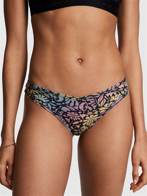 Pamuklu Bikini Külot Çiçekli Victoria s Secret Pink