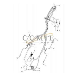 China 381200416 Electric System XCMG Motor Grader Spare Parts