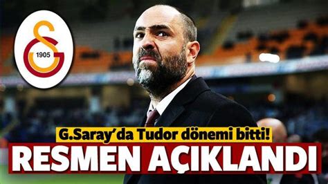 G Saray Da Tudor Ile Yollar Resmen Ayr Ld T M Spor Haber Galatasaray