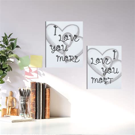 Love You More Sign Master Bedroom Decor Love You Most Sign - Etsy