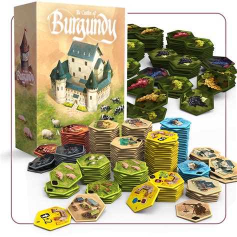 Castles Of Burgundy Special Edition By Awaken Realms Upgraded Hex