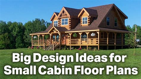 Large Log Cabin Floor Plans